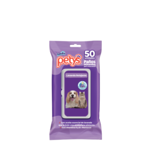PANOS HUMEDOS PETYS LAVANDA 50 UND