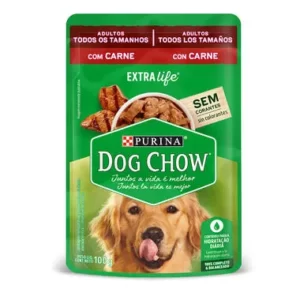 DOG CHOW POUCH PERRO DE CARNE 100 GR