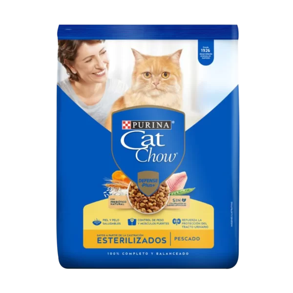 CAT CHOW ESTERILIZADO GATO ADULTO