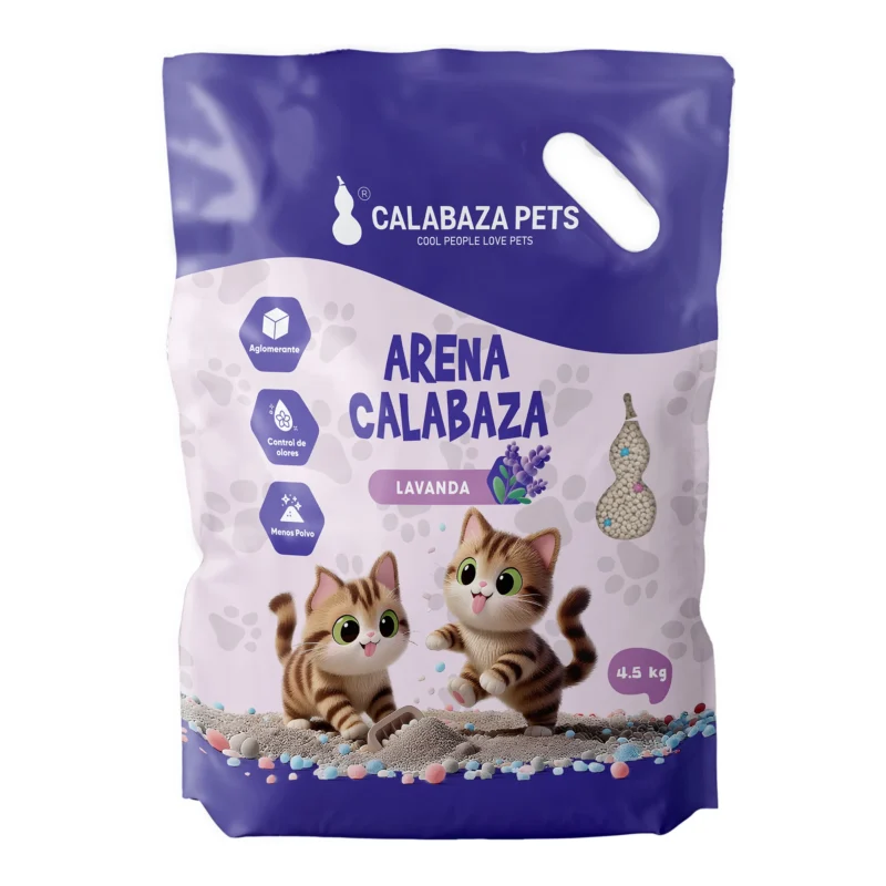 Calabaza pets aroma a lavanda