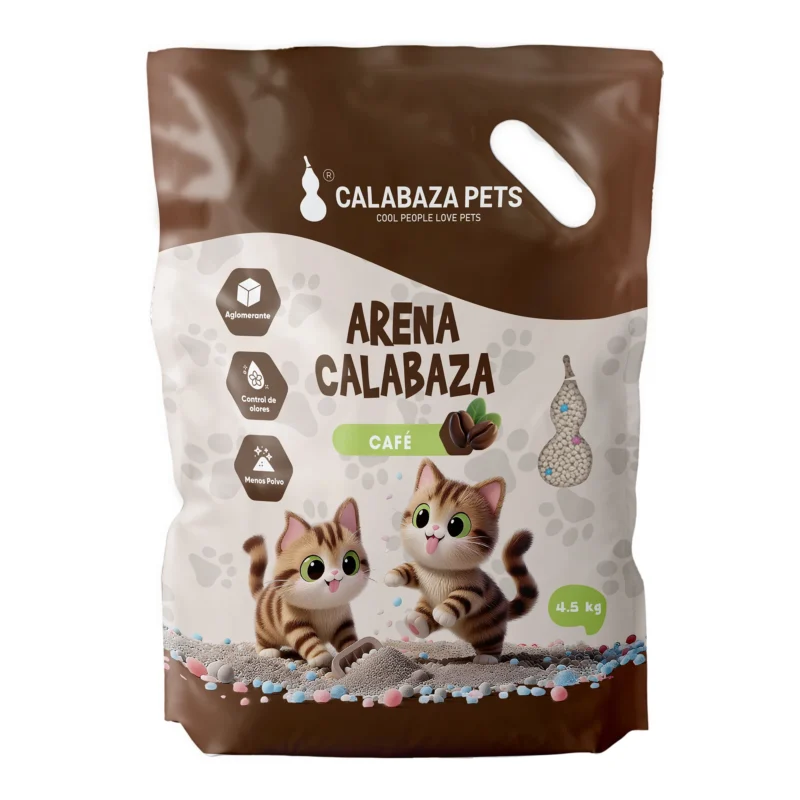Calabaza pets aroma a cafe