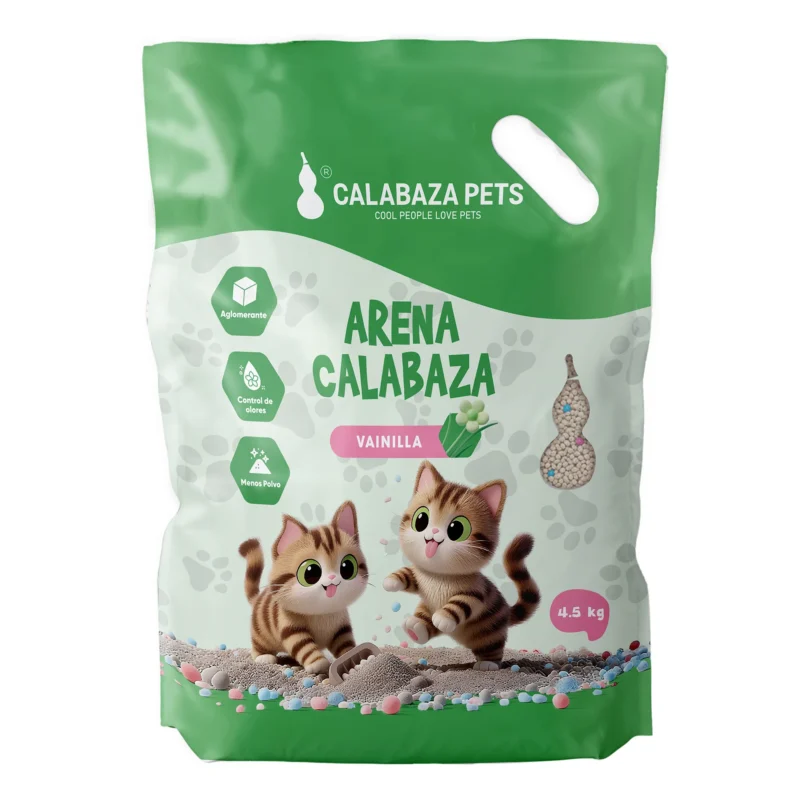 Calabaza pets aroma a vainilla