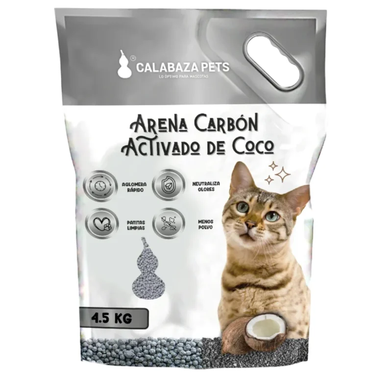 Calabaza pets aroma con carbon activado