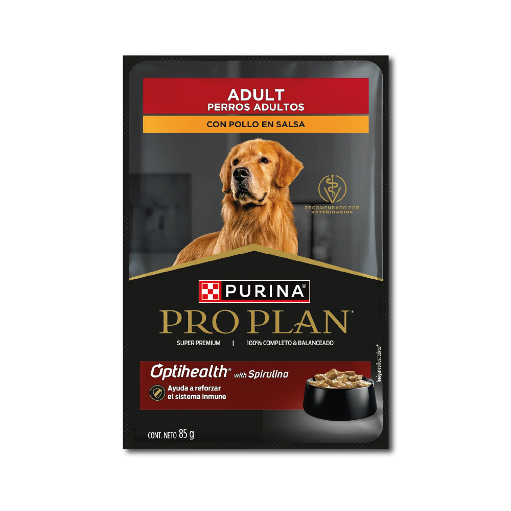 Sin título-2-30 PROPLAN POUCH PERRO POLLO 100 GR - Imagen 1