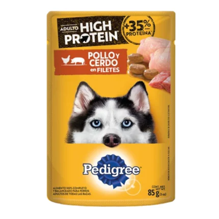 Pedigree pollo cerdo