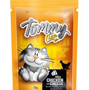 TOMMY SNACKS PARA GATOS POLLO Y QUESO
