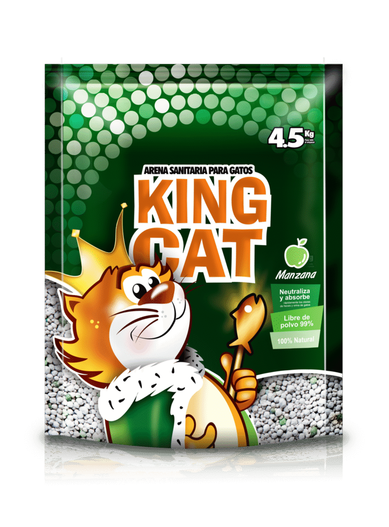 ARENA MARCA KING CAT MANZANA