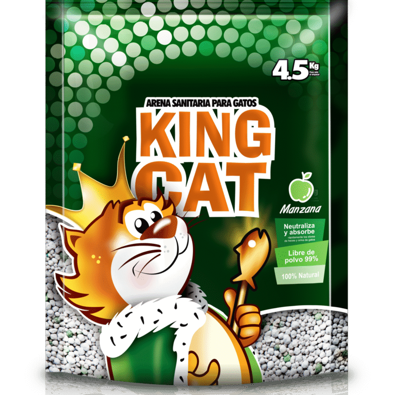 ARENA MARCA KING CAT MANZANA