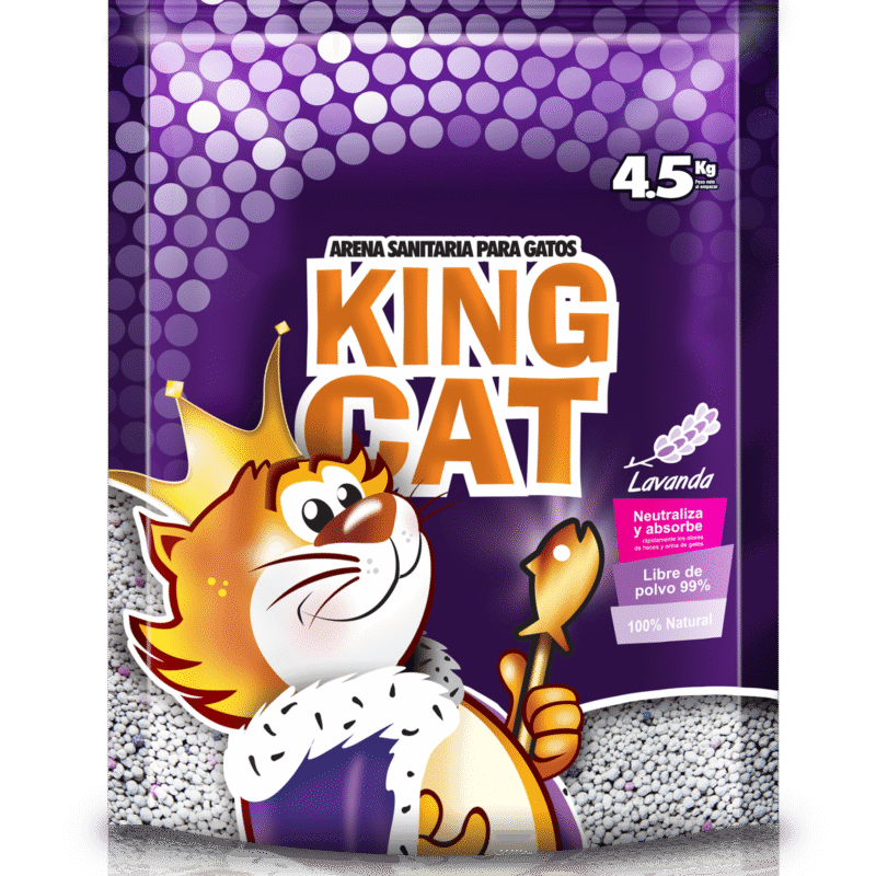 ARENA MARCA KING CAT LAVANDA