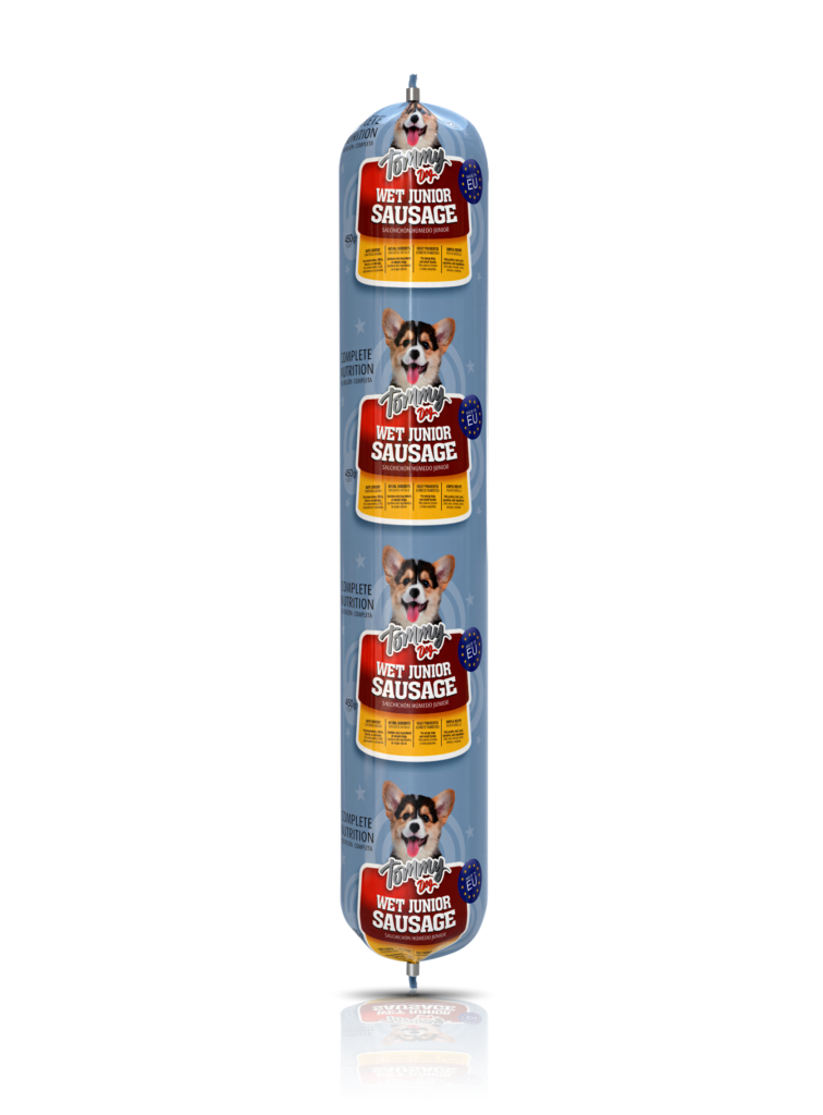 una barra de salchichon