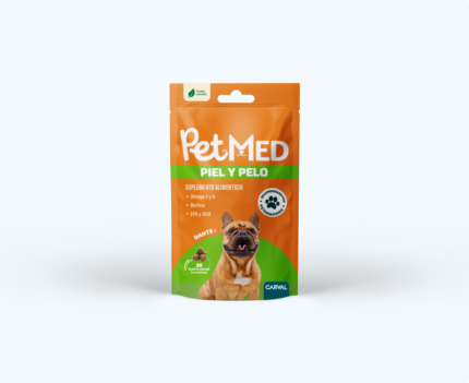 PETMED PELO Y PELAJE PARA PERRO POR 30 GOMAS