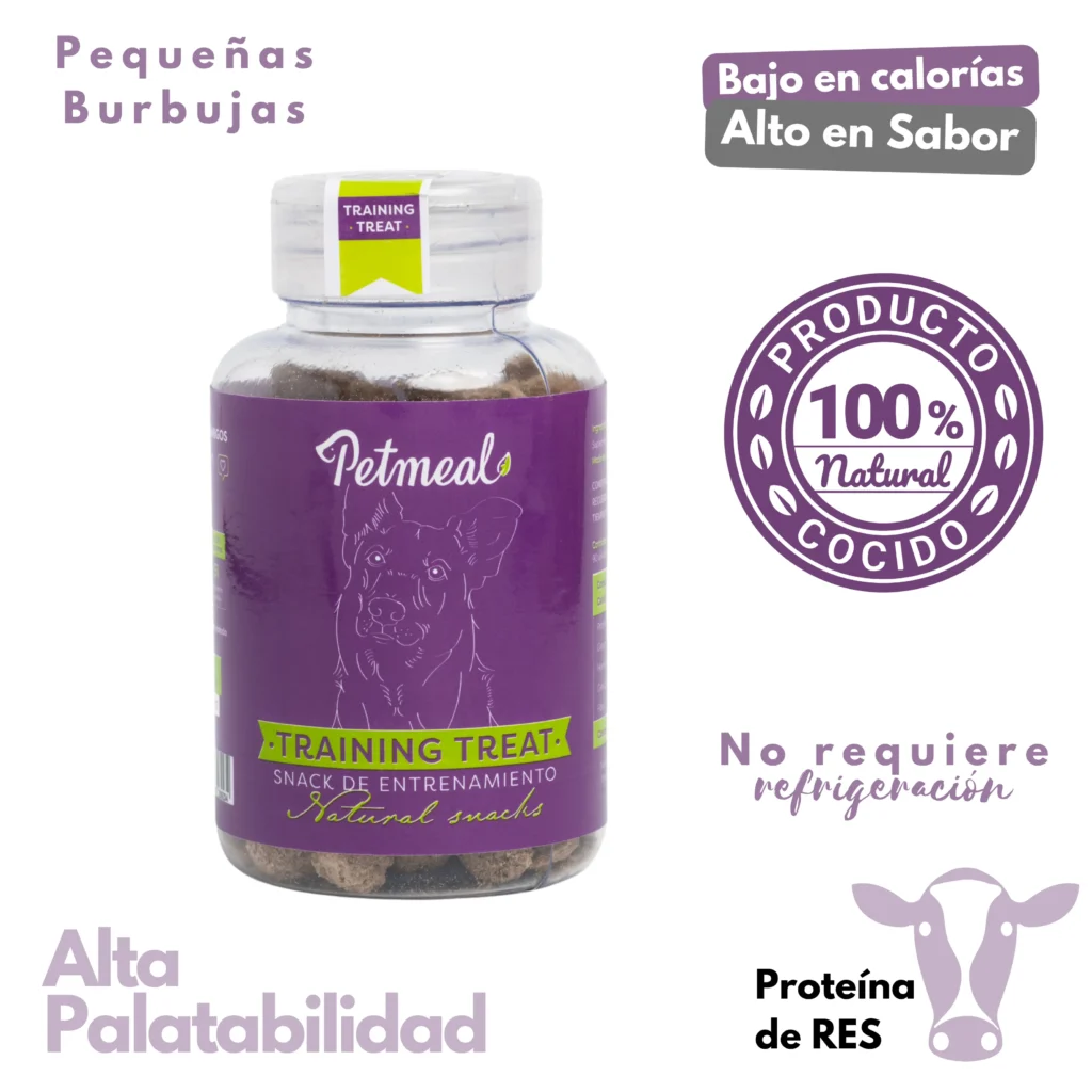 Delicioso Snack de entrenamiento para perro 1 frasco