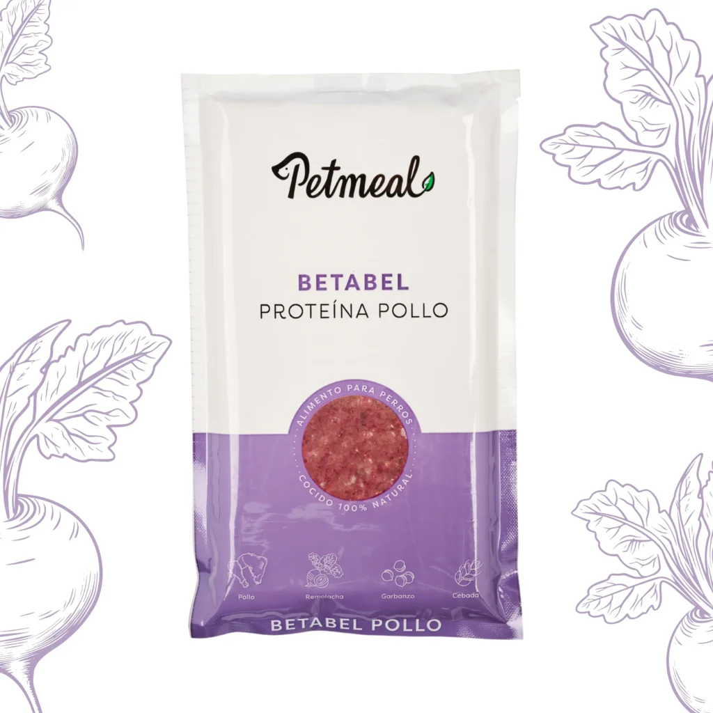 alimento para perro sabor pollo betabel 500g