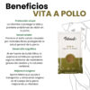 delicioso alimento natural cocido para perro vita A 500g