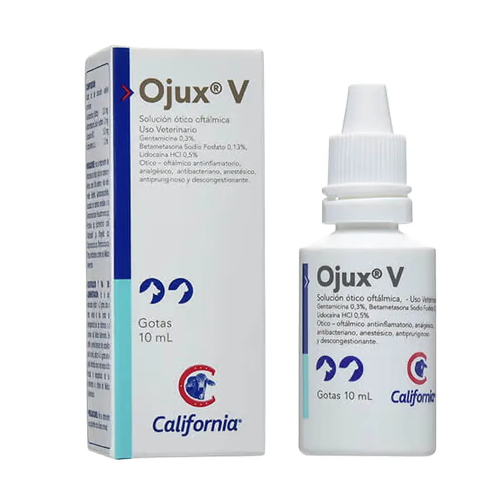 Suspension oftalmica para perro y gato Ojux v