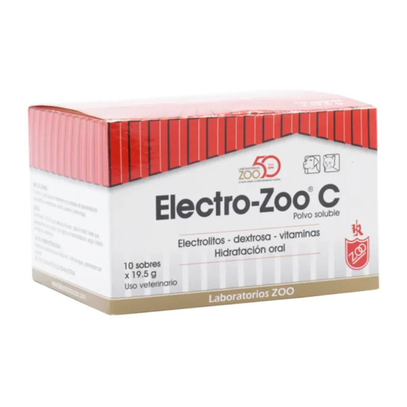 suero oral para perros y gatos Electro-zoo 19.5g