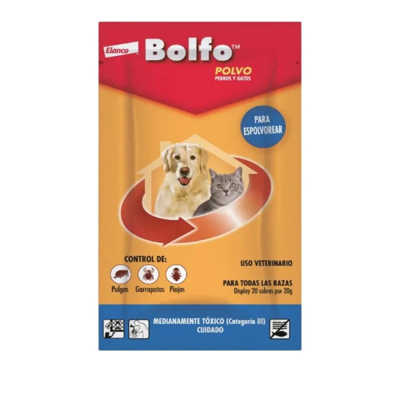 Polvo antipulgas para perro Bolfo 20g