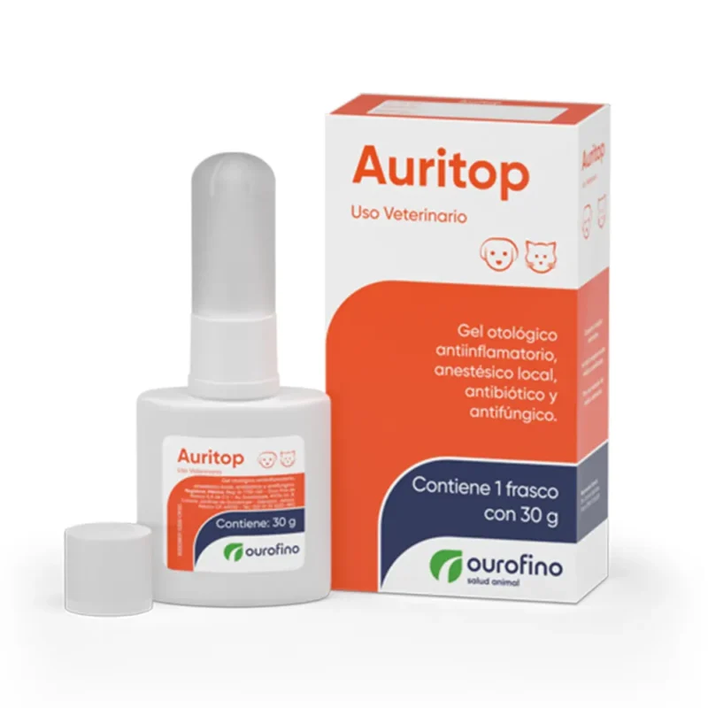 Gel otológico para perro y gato Auritop
