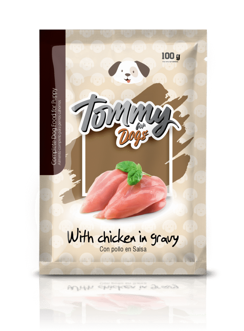 POUCH TOMMY FOR DOG PUPPY 100 GR