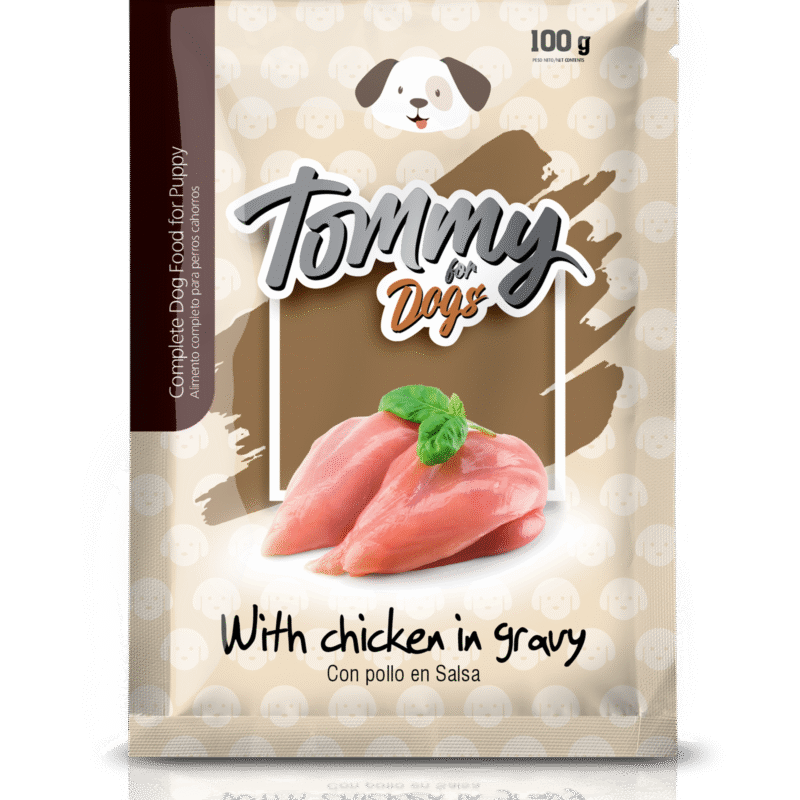 POUCH TOMMY FOR DOG PUPPY 100 GR