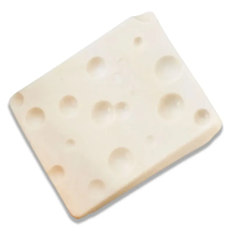 Juguete masticable para roedores forma de queso