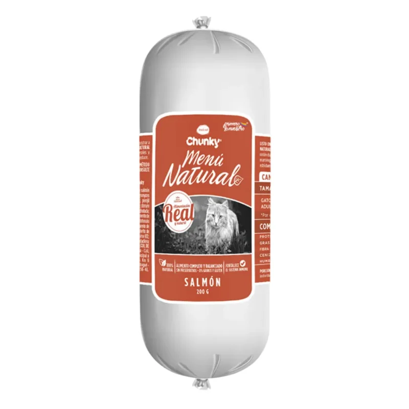 alimento natural horneado para gato Chunky menu natural