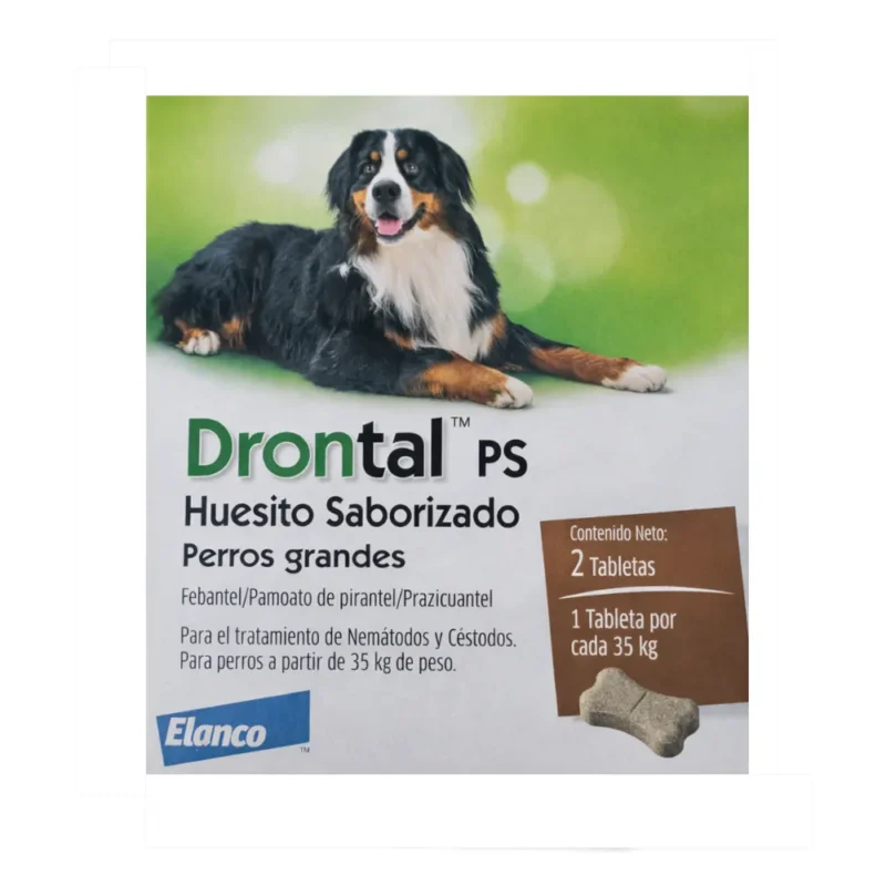 Antiparasitario interno Drontal perro grande