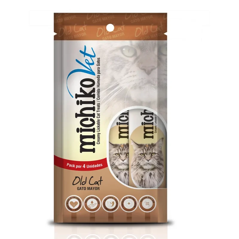 Suplemento nutricional para gato Michiko vet gato mayor