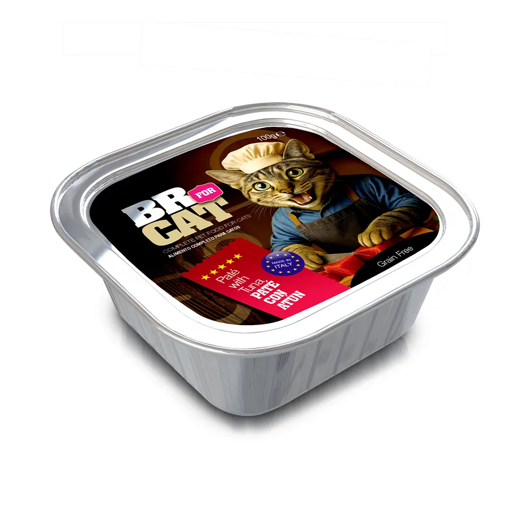 Alimento húmedo para gato Br for cat paté