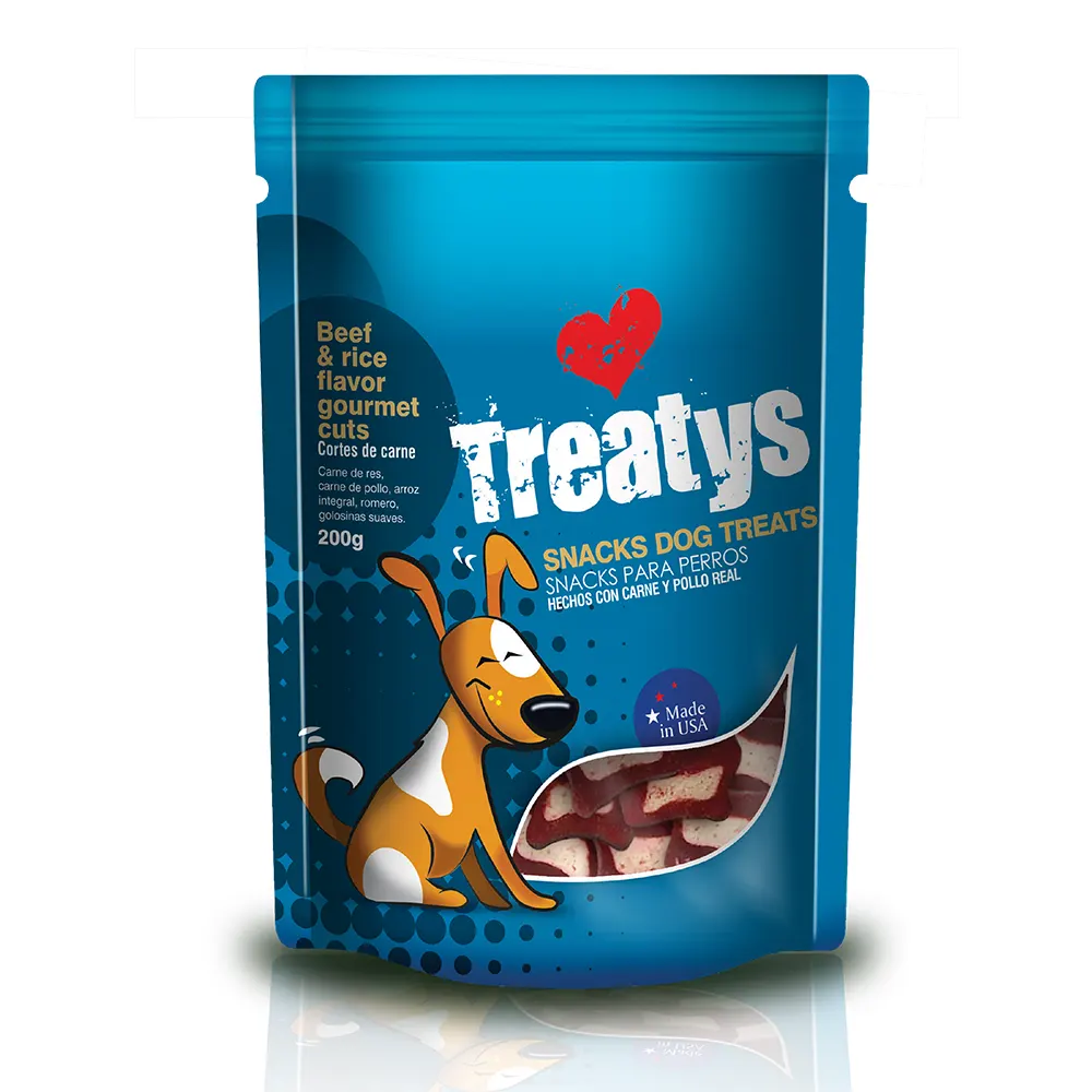 Treatys Beef & Rice Flavor Gourmet Cuts