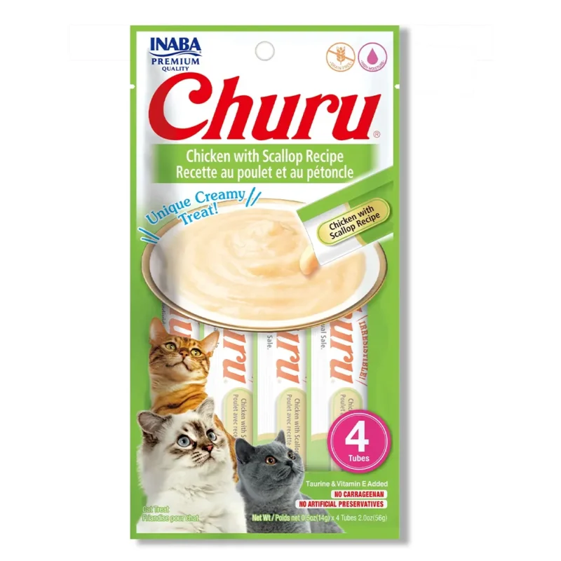 Churu pollo con scallop