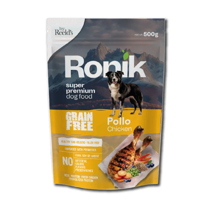 Alimento humedo para perros Ronik grain free