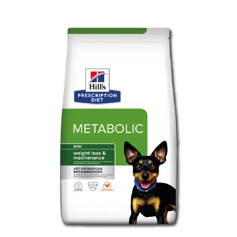 Alimento prescrito para perro mini Hills Diet Metabolic