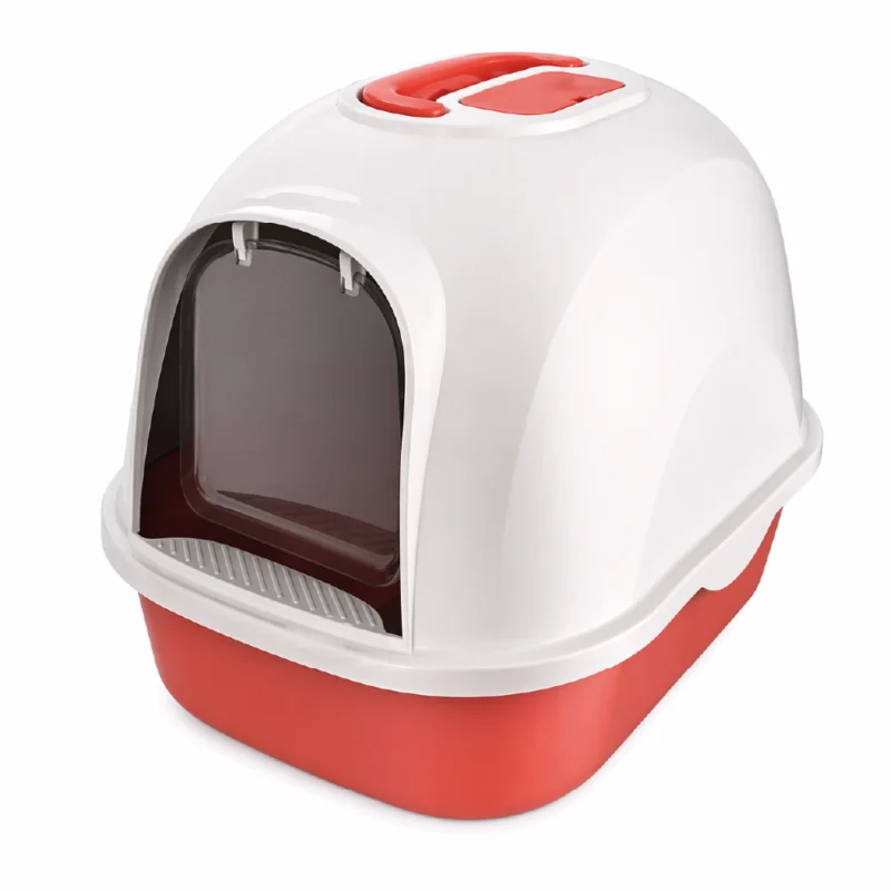 Arenero para gato calabaza pets con cubiera