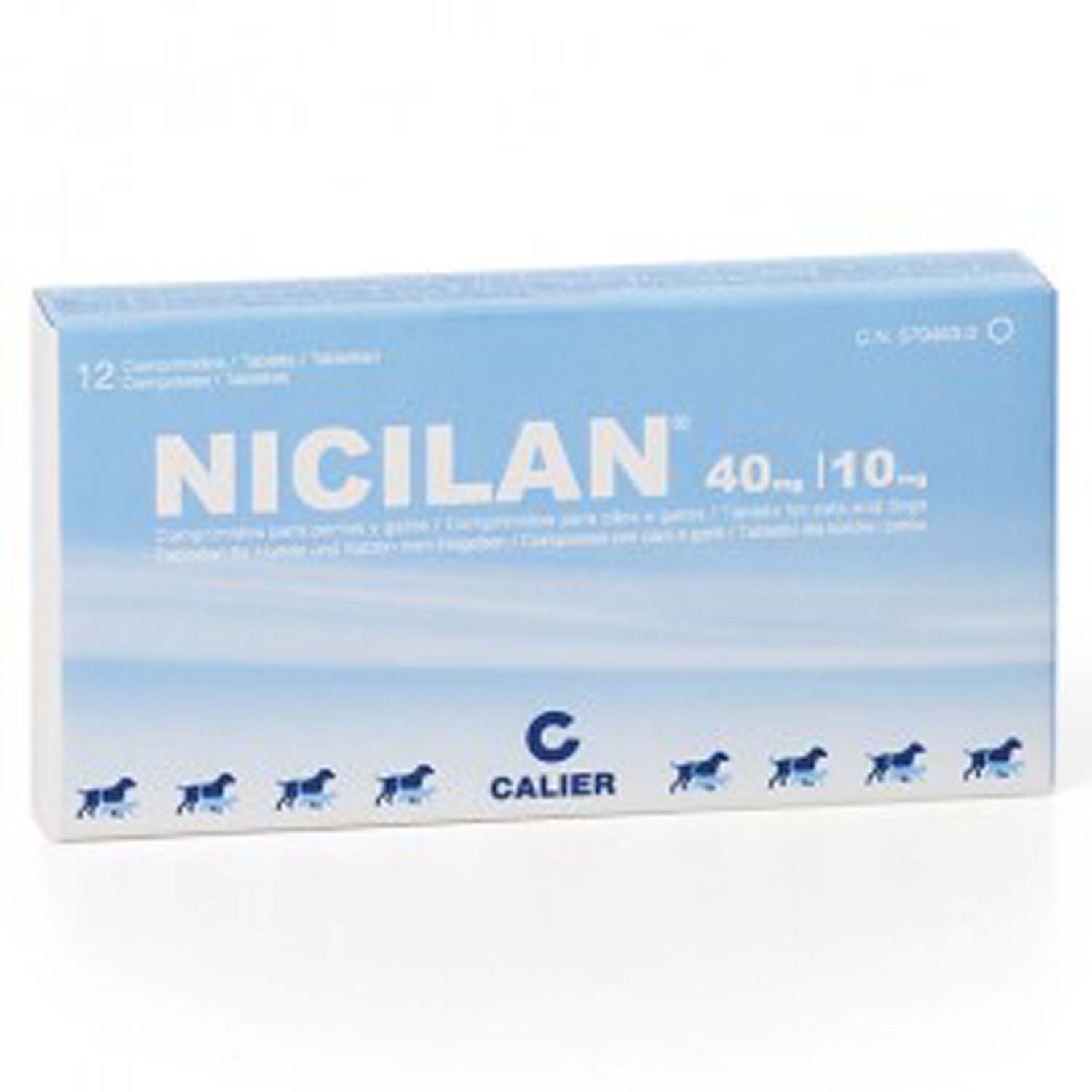 nicilan 40 10 blister x 6 uni