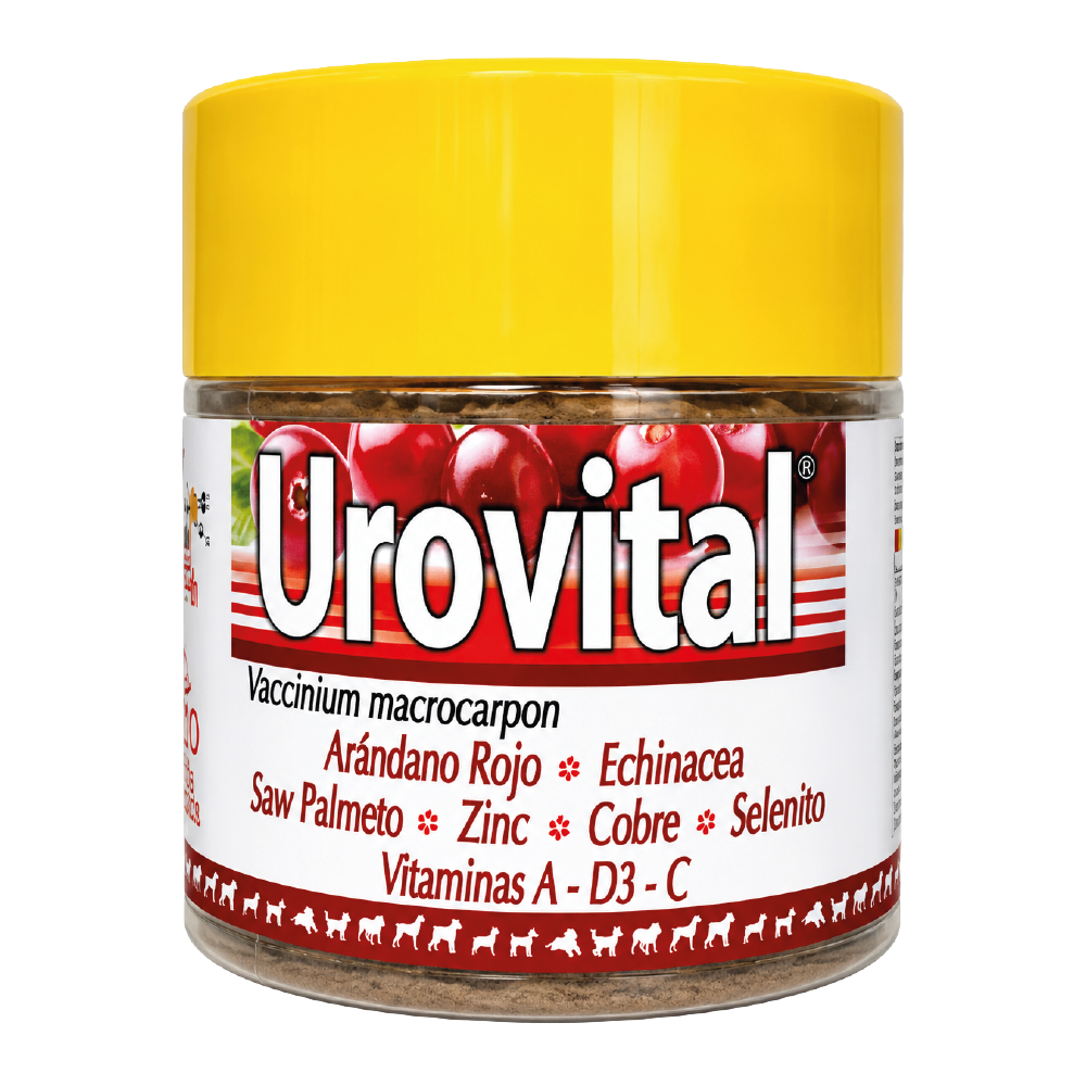 Urivital-frasco Suplemento para perro y gato Urovital Crunch frasco