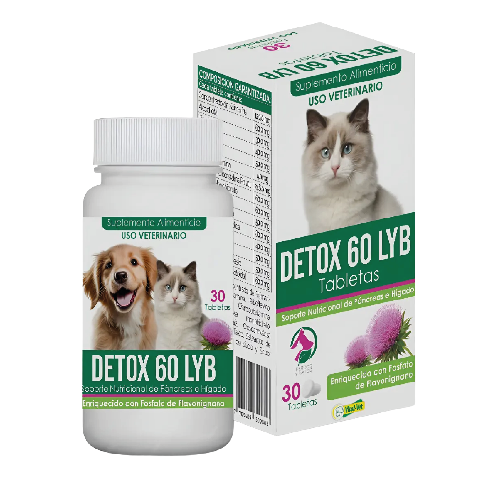 Detox-para-perro-y-gato Suplemento para perro y gato Dexto LYB
