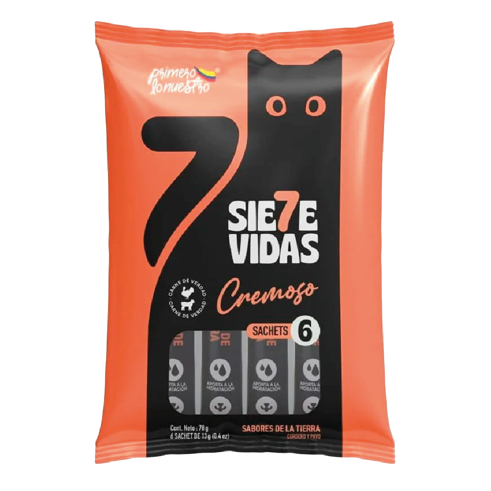 siete-vidas-pavo-cremoso Snacks para gato adulto Siete Vidas Cordero y Pavo Cremoso